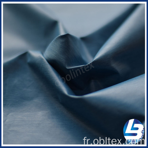 Tissu cationique de polyester / nylon Obl20-657 pour la veste DOWN